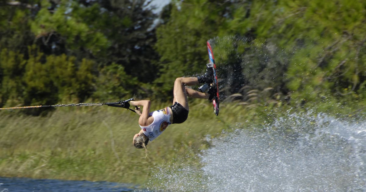 Erika Lang Sets Pending Women's World Tricks Record | USA Water
